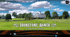 Desktop Screenshot of ironstoneranch.com