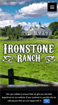 Mobile Screenshot of ironstoneranch.com